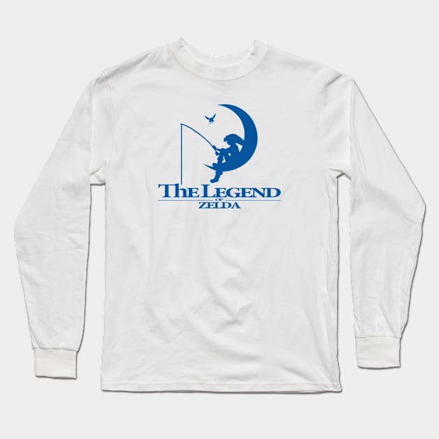 The Boy On The Moon Long Sleeve T-Shirt by InsomniaStudios